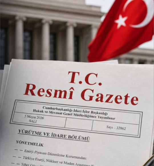 5 Mayıs Resmî Gazete’de Yayımlandı: Enerji, Siber Güvenlik Ve Noterlikte Yeni Düzenlemeler