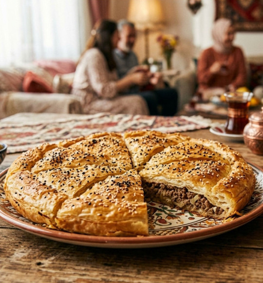 Çıtır Çıtır Kıymalı Bayram Böreği Tarifi