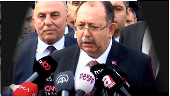 YSK Başkanı Ahmet Yener basın açıklaması yaptı. Ayrıca, bu açıklama yurtdışındaki oy sayımıyla ilgili oldu. Sayımın ,gecikmesinin nedenini açıkladı. YSK Başkanı Ahmet Yener basın açıklaması yaptı. Ayrıca, bu açıklama yurtdışındaki oy sayımıyla ilgili oldu. Yener,Sayımın ,gecikmesinin nedenini açıkladı.
