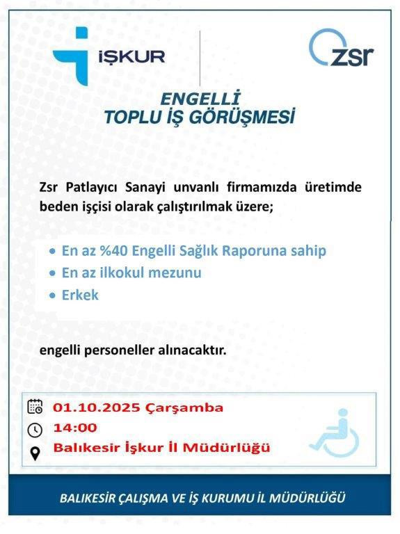 Balıkesir’de İstihdamda Engel Yok, Fırsat Var! - 2. resim