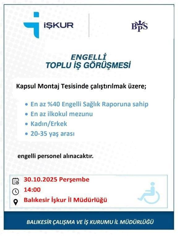 6 Farklı Firmada Toplu İş Görüşmesi Düzenlenecek - Resim: 4