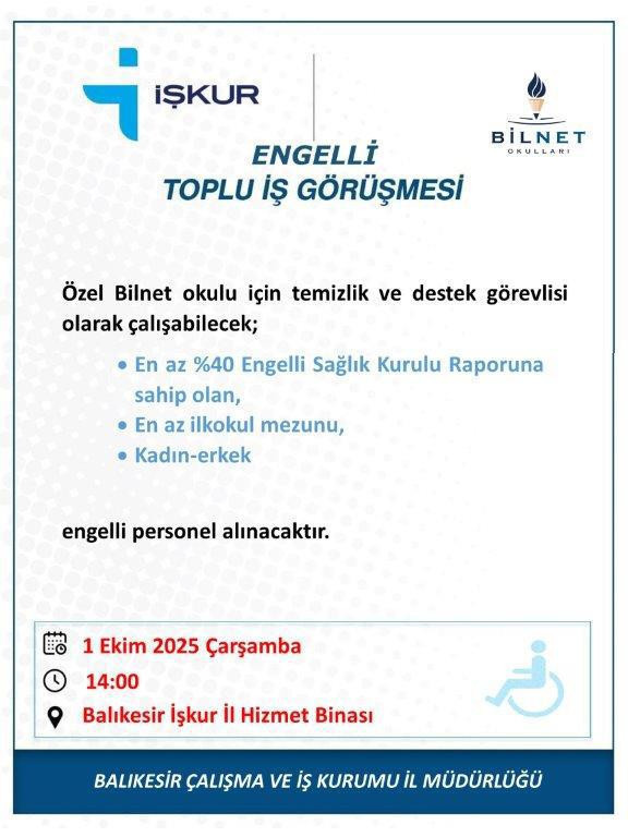 Balıkesir’de İstihdamda Engel Yok, Fırsat Var! - 1. resim