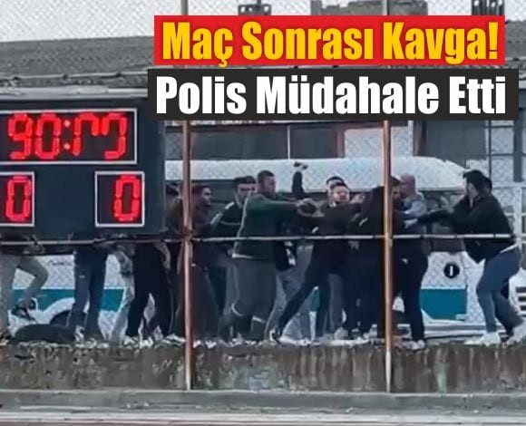 Balıkesir’de Maç Sonrası Gergin Anlar