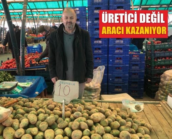 Balıkesir'de Patates Üreticisinden İlginç Açıklamalar! 