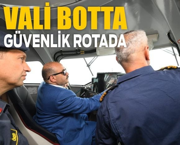Vali Ustaoğlu Ayvalık Açıklarında!