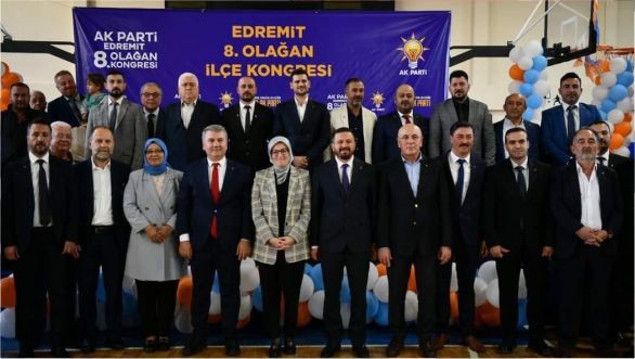EDREMİT VE HAVRAN İLÇE KONGRELERİ BÜYÜK COŞKUYLA GERÇEKLEŞTİRİLDİ