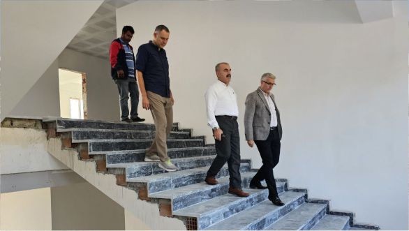 Balıkesir’de 12 Derslikli Yeni Okul İnşaatında İnceleme
