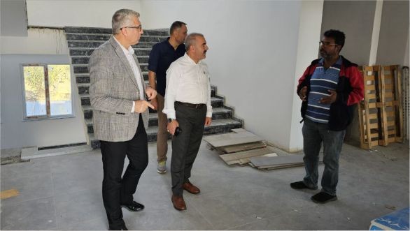 Balıkesir’de 12 Derslikli Yeni Okul İnşaatında İnceleme