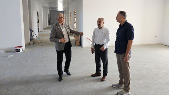 Balıkesir’de 12 Derslikli Yeni Okul İnşaatında İnceleme