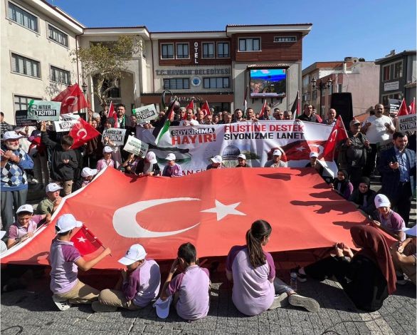 Havran Filistin İçin Tek Yürek Oldu