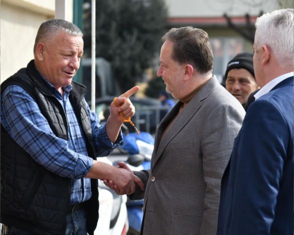 Başkan Orkan Pazar Esnafıyla Buluştu