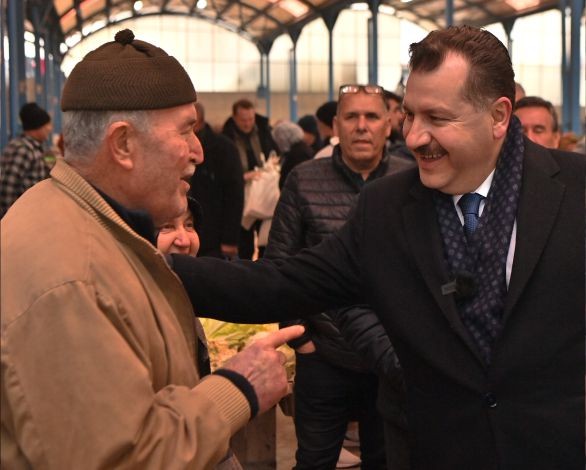 Savaştepe’de Yücel Yılmaz’a sevgi seli