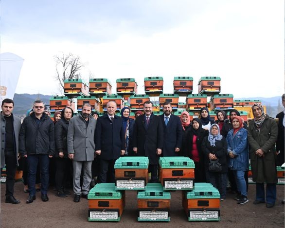 Büyükşehir, Sındırgı’da 550 damızlık dağıttı