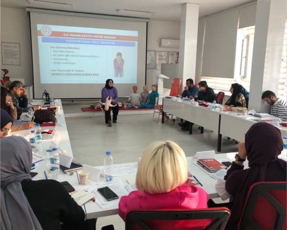 Türk Kızılay’ın İlk Yardım Eğitimine Uluslararası Tescil