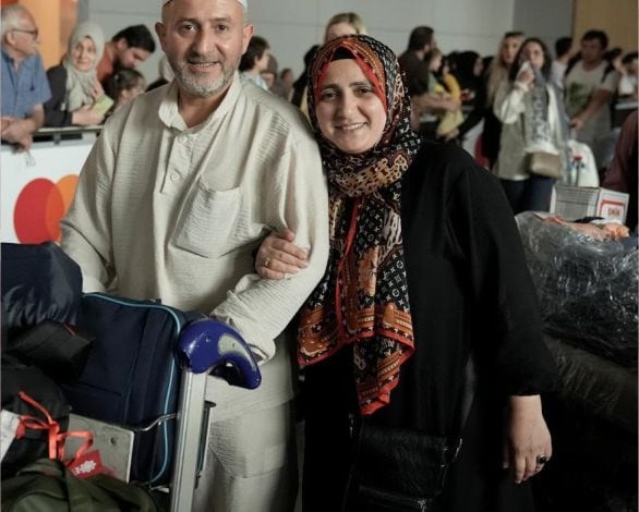 Hacılar Yurda Dönüyor, Sevdiklerine Kavuşmanın Sevinci!