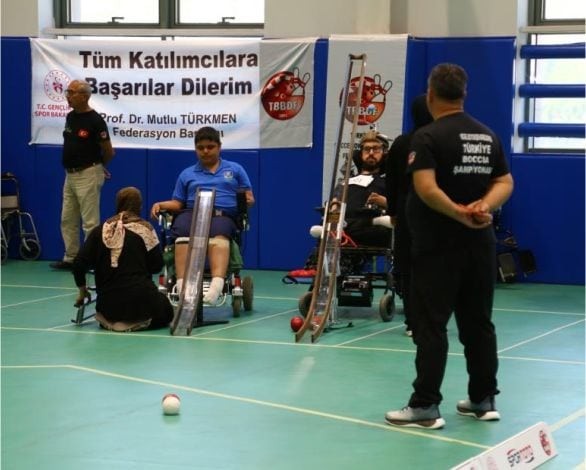 Boccia Türkiye Şampiyonası başladı