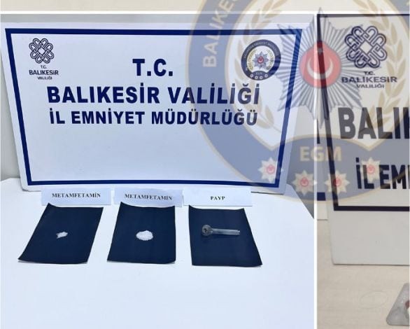 Balıkesir Emniyeti "Önemli Miktarda Uyuşturucu Ele Geçirildi"