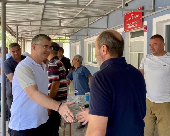 Balıkesir İl Tarım ve Orman Müdürlüğü Aslıhantepecik'te Toplantı yaptı