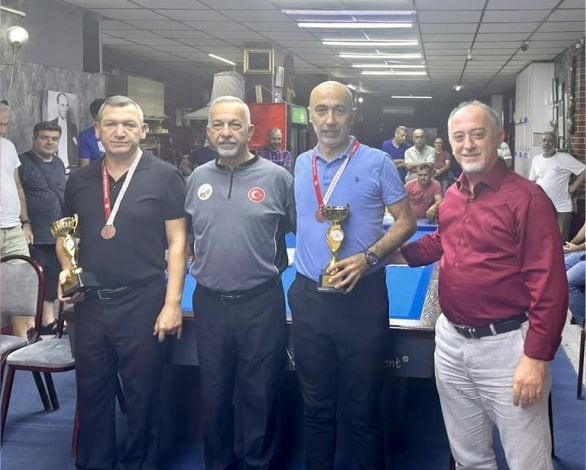 Balıkesir'de Bilardo Müsabakalarının Şampiyonları Belli Oldu!