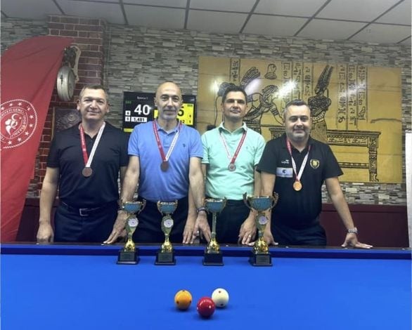 Balıkesir'de Bilardo Müsabakalarının Şampiyonları Belli Oldu!