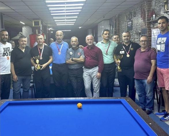 Balıkesir'de Bilardo Müsabakalarının Şampiyonları Belli Oldu!
