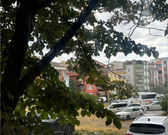 Balıkesir'de Kısa Süreli Yağmur Yerini Güneşli Havaya Bıraktı Balıkesir'de Kısa Süreli Yağmur Yerini Güneşli Havaya Bıraktı