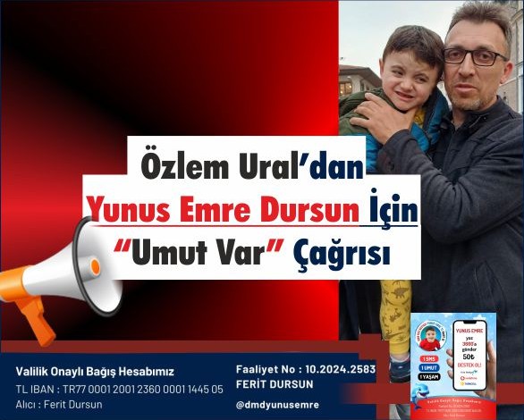 Destek Kampanyasi Yunus Emre Dursun