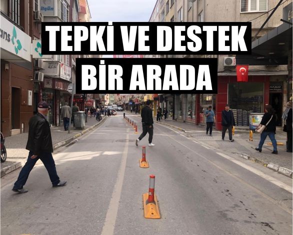 Balıkesir’de Yollar Dubalarla Bölündü