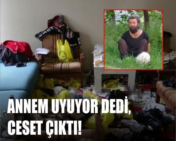 Balıkesir'De İki Hafta Cesetle Yaşadı!