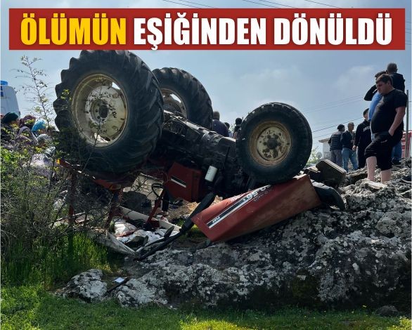 Balıkesir’de Traktör Devrildi: 4 Yaralı