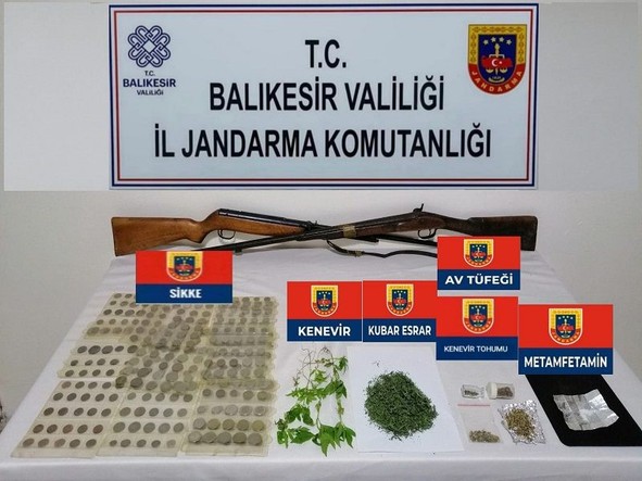 Balıkesir'de Uyuşturucu Operasyonu Yapıldı
