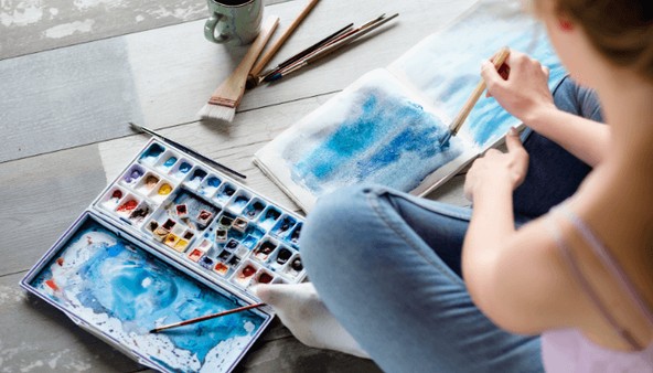 Gerginlikten kurtulmak için sanat