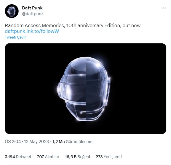 Animasyon Tarihine Daft Punk