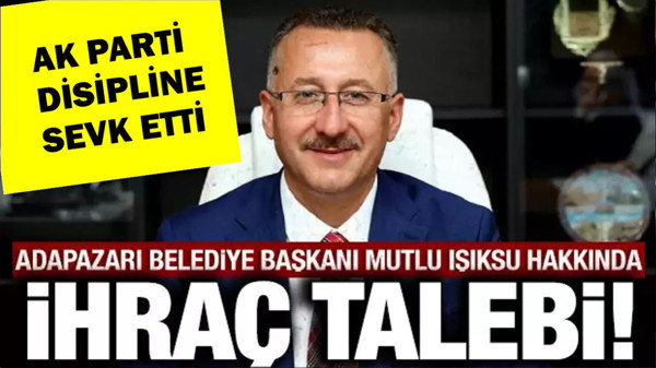 AK Parti'de 1 Başkan, 1 Disiplin Şoku!