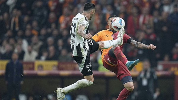 Süper Lig'deki derbide Galatasaray, deplasmanda Beşiktaş'ı 1-0 yendi.