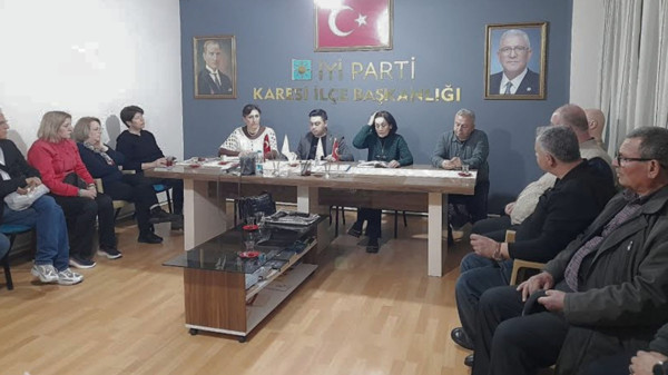 İYİ Parti Karesi’de Kararlılık Mesajı