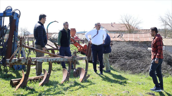 Balya’da Su Sondajı Hazırlığı: Başkan Orhan Gaga Sahada