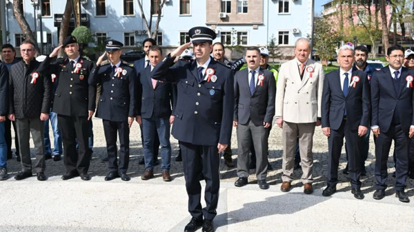 Bigadiç’te Polis Haftası Töreni