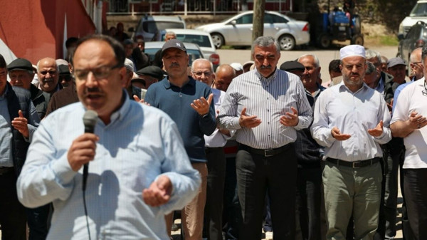 Balıkesir Balya’da Yağmur Duası Yapıldı