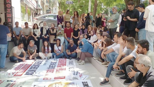 Ankara’da Öğretmenlerden Grev