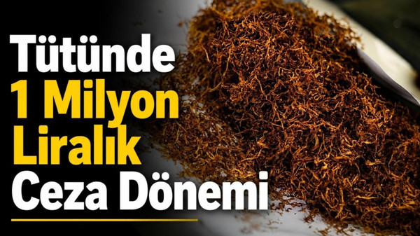 Tütünde 1 Milyon Liralık Ceza Dönemi