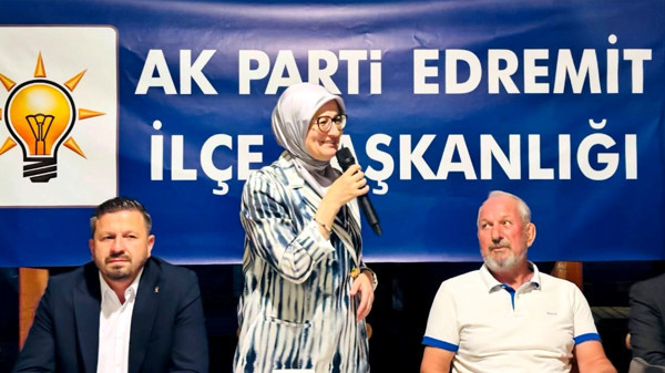 Milletvekili Uygur Edremit'te Oda Başkanlarıyla Buluştu