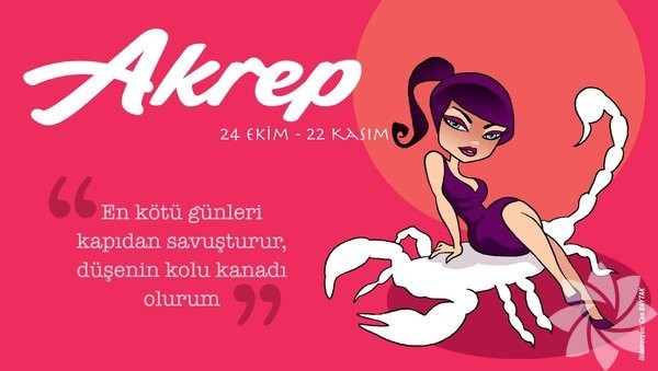 AKREP GÜNLÜK BURÇ YORUMU