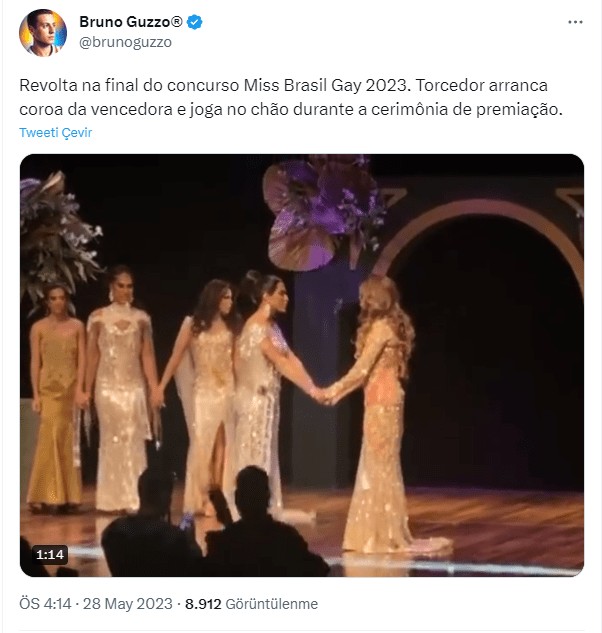 Güzellik Yarışmasını Birbirine Kattı