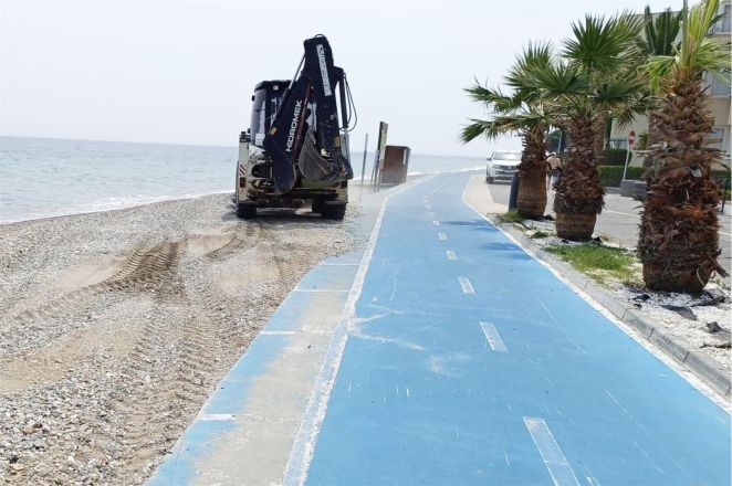 Büyükşehir Belediyesi Sahilleri Yaza Hazırladı