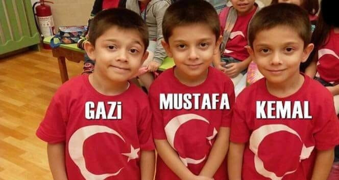 Üç Küçük Yürek, Bir Büyük İsim: Gazi Mustafa Kemal
