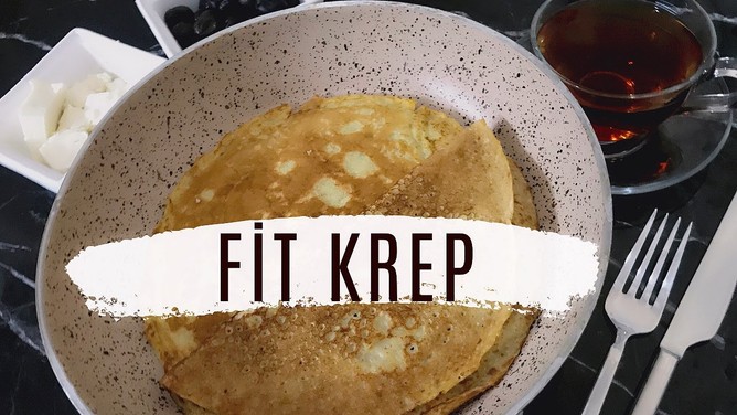 Sağlıklı Fit Krep