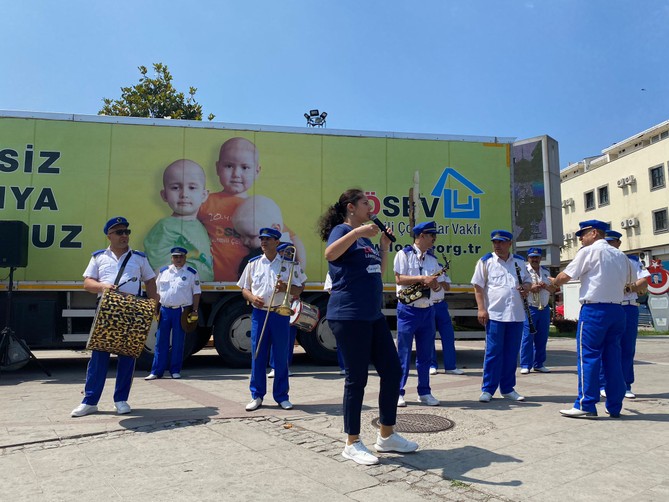 Lösev İyilik Tırı Balıkesir'de