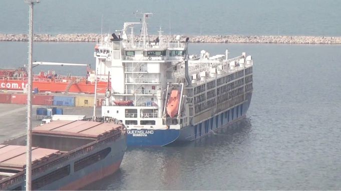 ''Yüzen Ahır'' Balıkesir'e Ulaştı