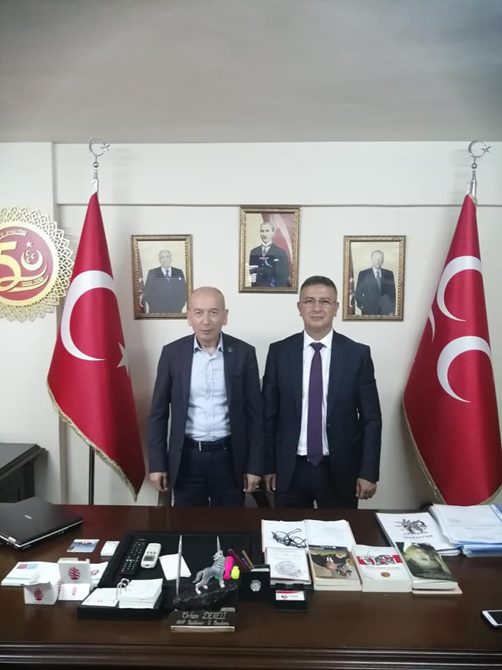REKTÖR'DEN MHP'YE ZİYARET - 1. resim